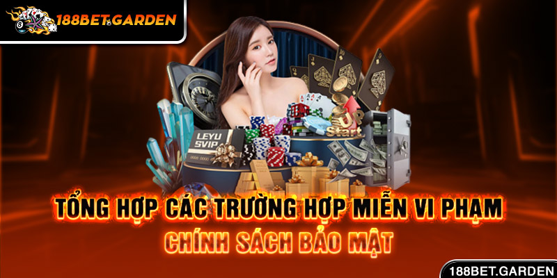 Ảnh: Tổng hợp các trường hợp miễn vi phạm chính sách bảo mật